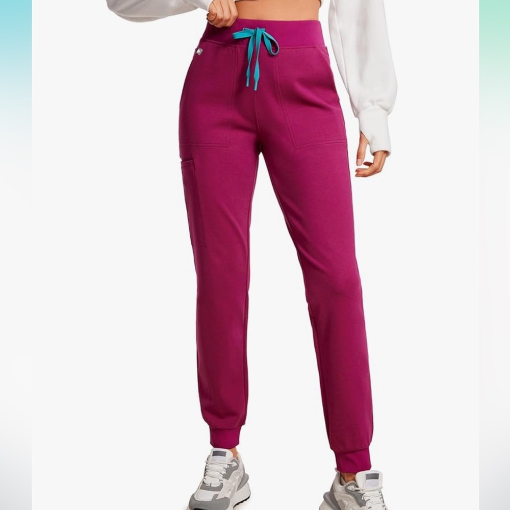 Vibrant Fuchsia Jogger Pants
